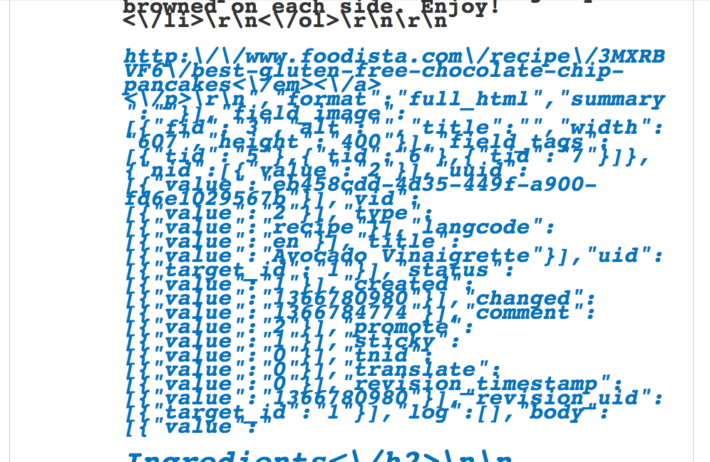 heading-ified, link-ified