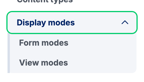 image of submenu focus in dev
