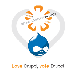 Support Drupal by voting in the 2010 Open Source Awards