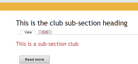 Sub-sections