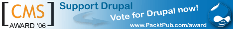 Hlasujte za Drupal jako nejlepší CMS