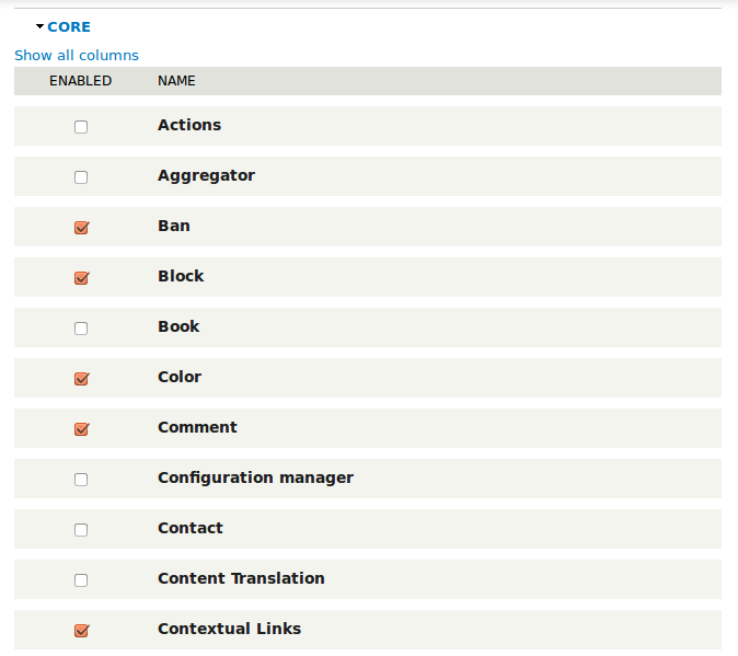Extend page narrow