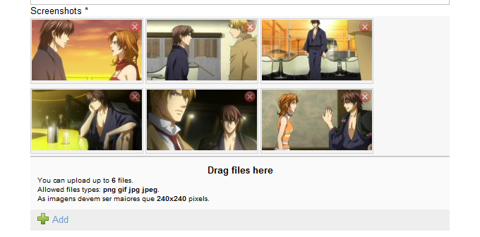 Listing images