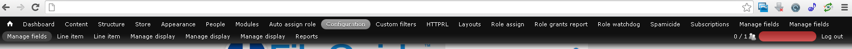 Drupal 7 Admin Menu Toolbar Fail