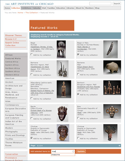 Art Institute of Chicago Collections