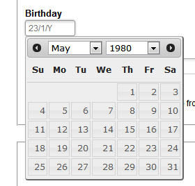 datepicker