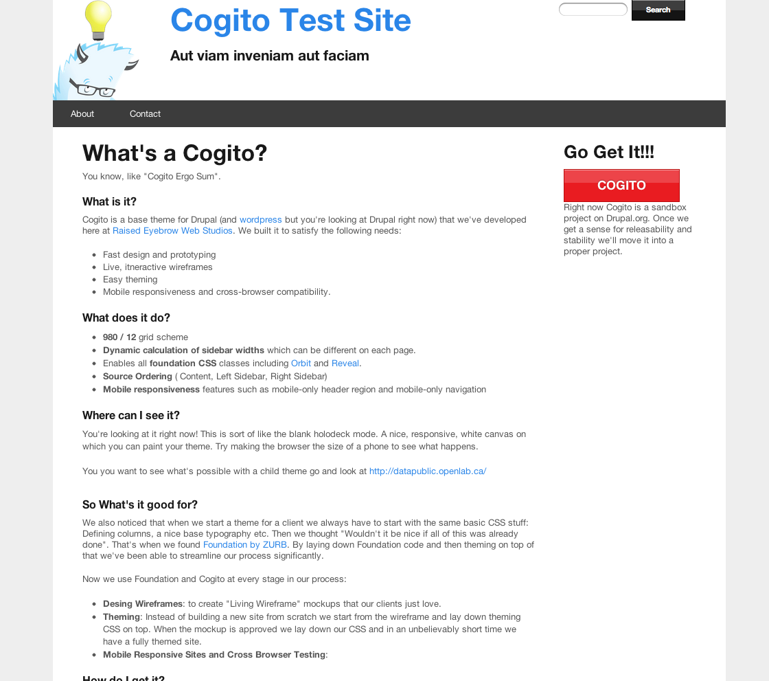Cogito Screenshot