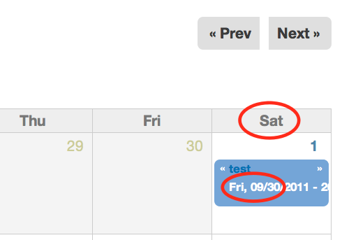 calendar