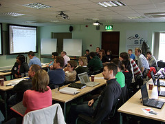Room packed with newbies