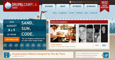 DrupalCampLA Homepage