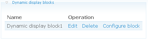 Blocks operation page