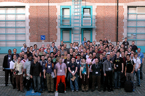 DrupalCon Brussels 2006 attendees