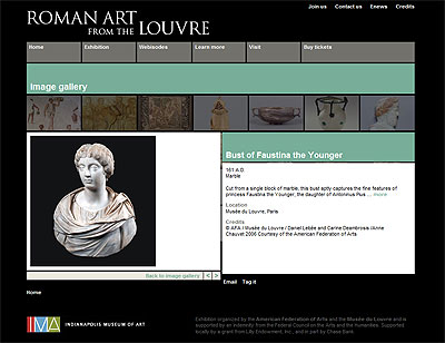 Rome Exhibit site