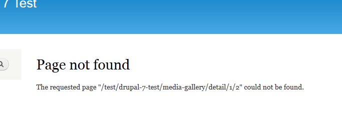 Page not found
