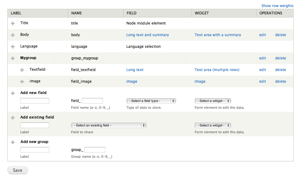 groups