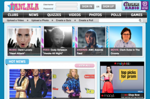 Fanlala.com Homepage