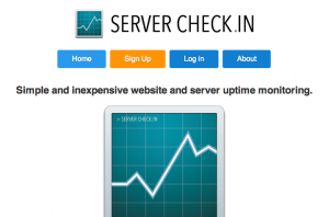 Server Check.in Homepage