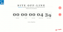 Maintenance time goes by (Light theme)