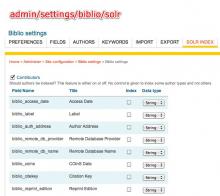 Configure apachesolr_biblio at admin/settings/biblio/solr