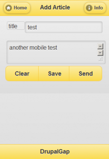 Phonegap Android App Upload Page