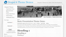 Basic Presentation Screenshot