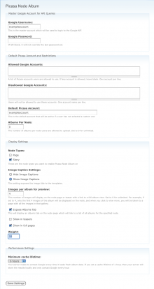 Admin Configuration
