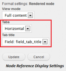Formatter settings