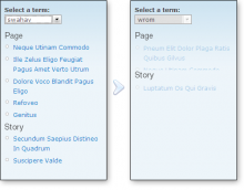 Taxonomy Quick Find Example