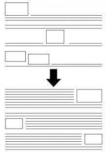 Without and with AutoFloat