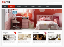 Zircon provides a very simple design with 3 columns to build many kind of websit