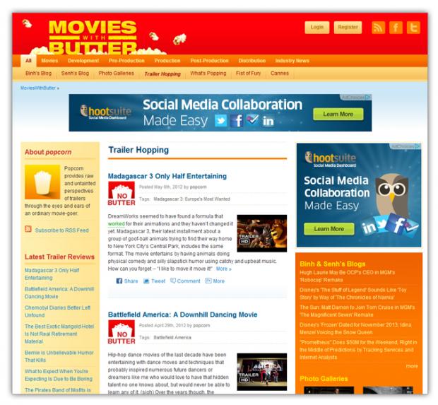 Movies With Butter: Trailer Hopping Movies With Butter: Trailer Hopping