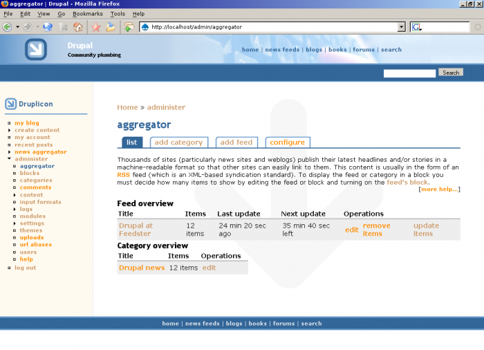 News aggregator