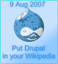 drupal in wikipedia 9/8/7 program