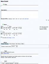 Too complex event page on Eventful.com