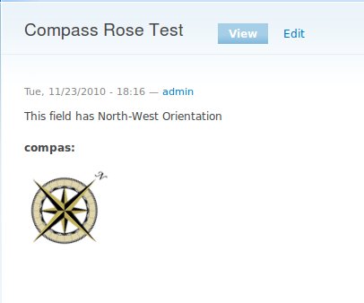 Orientation Compass