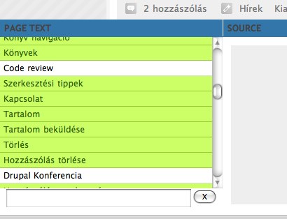 Localization client interface