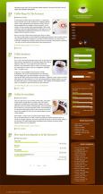 aCoffee Drupal Theme overview