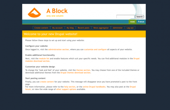 A Block