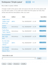 Nodequeue screenshot