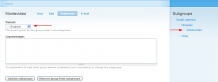 Subgroups for organic groups module. Content and users can be propagated along the subgroups tree.