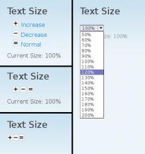 Text Size
