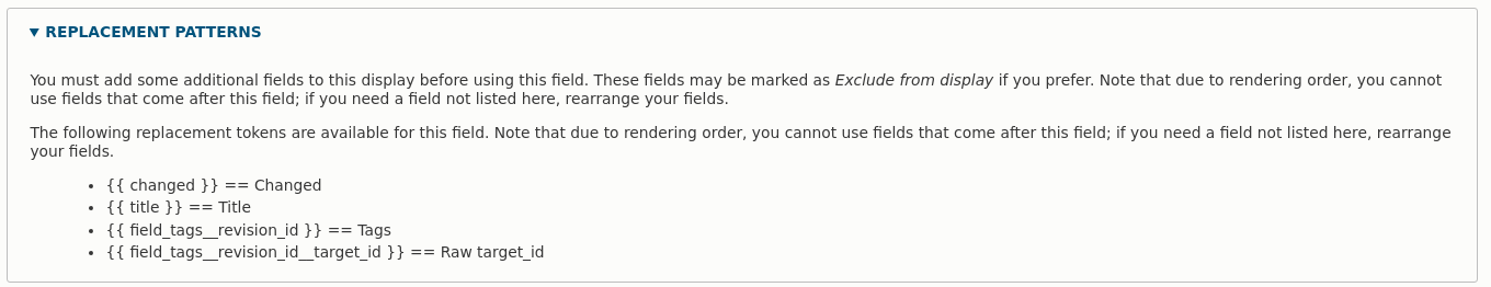 Suggested token names contain no hyphen