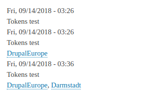Field is rendered as normal tag