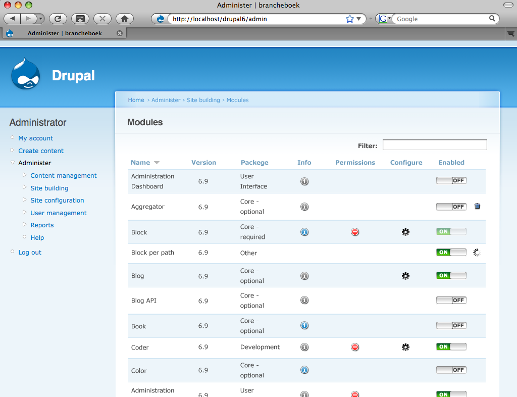 Drupal Modules - Search, Rate, and Review.