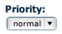 Priority default