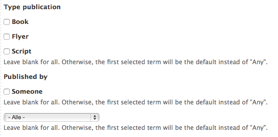 Exposed form example