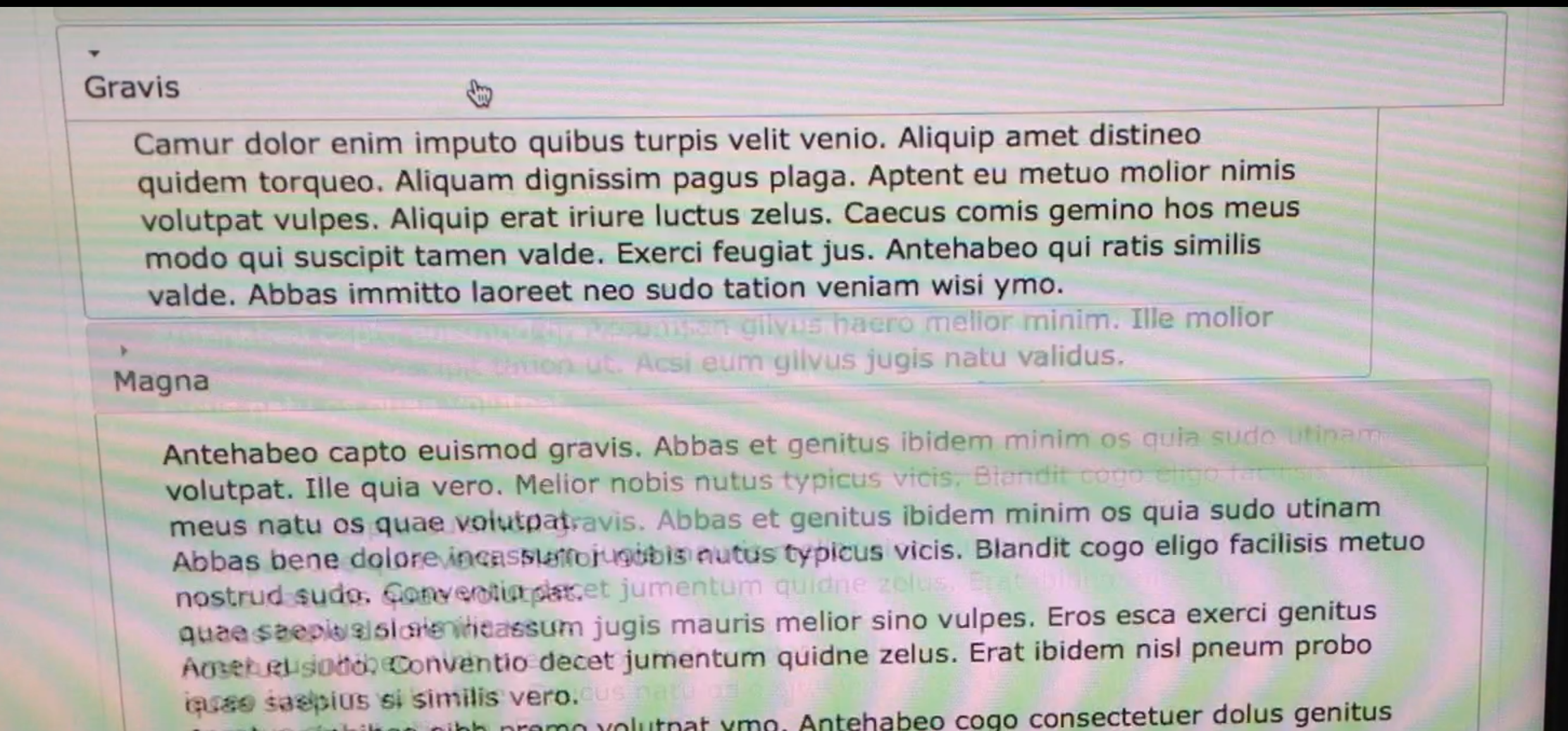 slider issue