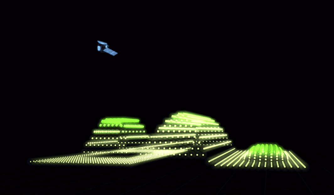 large, long animation
