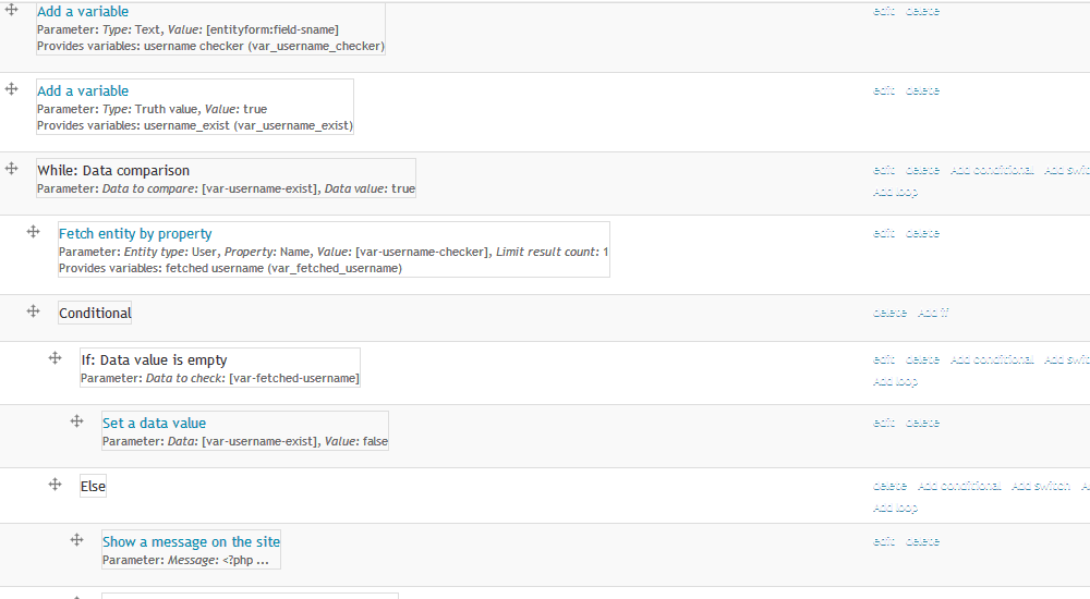 love conditional rules