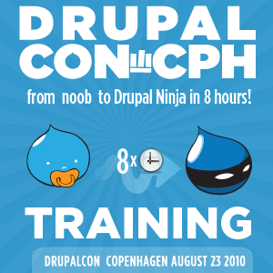 DrupalCon Copenhagen training